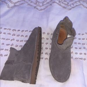 Gray ugg boots